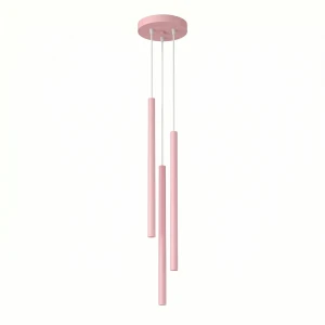 Lampa wisząca potrójna PASTELO różowa 3xG9 do jadalni nad stół SL.2131 SOLLUX