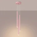 Lampa wisząca PASTELO 3P różowa SL.2131 SOLLUX