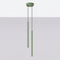 Lampa wisząca PASTELO 2 szałwiowa SL.2134 SOLLUX