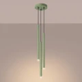 Lampa wisząca PASTELO 3P szałwiowa SL.2135 SOLLUX