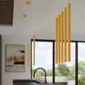 Lampa wisząca PASTELO 1 żółta SL.2137 SOLLUX