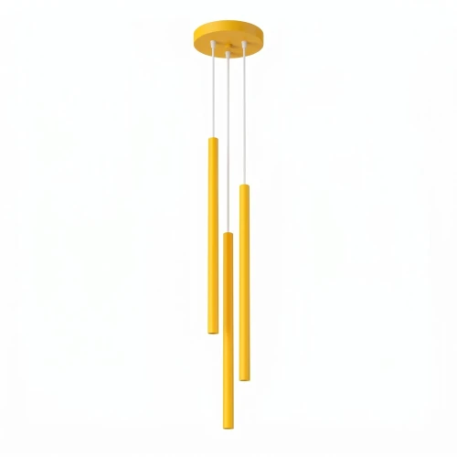 Lampa wisząca PASTELO 3P żółta SL.2139 SOLLUX