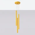 Lampa wisząca PASTELO 3P żółta SL.2139 SOLLUX