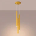 Lampa wisząca PASTELO 3P żółta SL.2139 SOLLUX