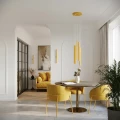 Lampa wisząca PASTELO 3P żółta SL.2139 SOLLUX