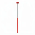 Lampa wisząca PASTELO 1 czerwona SL.2141 SOLLUX