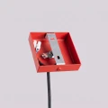 Lampa wisząca PASTELO 1 czerwona SL.2141 SOLLUX
