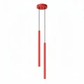 Lampa wisząca PASTELO 2 czerwona SL.2142 SOLLUX