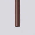 Brązowa lampa wisząca PASTELO z dwoma kloszami rurkami 2xG9 SL.2146 SOLLUX