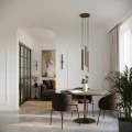 Lampa wisząca PASTELO 3P brązowa SL.2147 SOLLUX