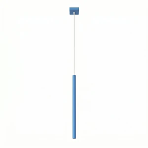 Lampa wisząca nad wyspę 1xG9 PASTELO błękitna rurka podłużna SL.2149 SOLLUX