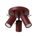 Plafon RING 3P burgund SL.2162 SOLLUX