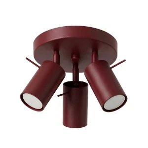 Plafon RING 3P burgund SL.2162 SOLLUX