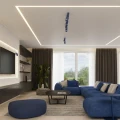 Plafon RING 6L ultramaryna SL.2170 SOLLUX