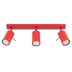 Plafon RING 3L czerwony SL.2191 SOLLUX