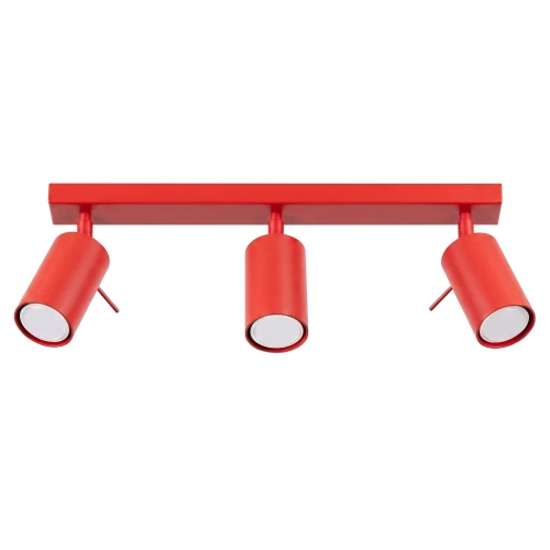 Plafon RING 3L czerwony SL.2191 SOLLUX