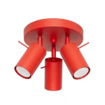 Plafon RING 3P czerwony SL.2192 SOLLUX