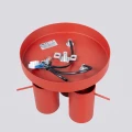 Plafon RING 3P czerwony SL.2192 SOLLUX