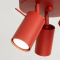 Plafon RING 3P czerwony SL.2192 SOLLUX