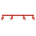 Plafon RING 4L czerwony SL.2193 SOLLUX
