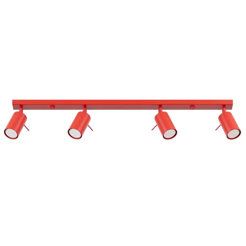 Plafon RING 4L czerwony SL.2193 SOLLUX