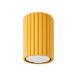 Plafon KARBON 10 żółty SL.2329 SOLLUX