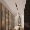 Plafon KARBON 10 brązowy SL.2331 SOLLUX