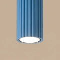Plafon KARBON 10 błękitny SL.2332 SOLLUX