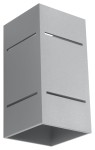 Kinkiet BLOCCO szary G9 1x40W IP20 SL.0479 SOLLUX