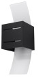 Kinkiet LORETO czarny G9 1x40W IP20 SL.0201 SOLLUX