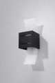 Kinkiet LORETO czarny G9 1x40W IP20 SL.0201 SOLLUX