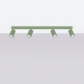 Listwa sufitowa lampa 81cm KARBON kolor szałwiowy 4xGU10 SL.2354 SOLLUX