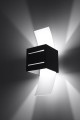 Kinkiet LORETO czarny G9 1x40W IP20 SL.0201 SOLLUX
