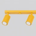 Żólta lampa sufitowa listwa KARBON do salonu 4xGU10 SL.2361 SOLLUX