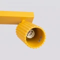 Żólta lampa sufitowa listwa KARBON do salonu 4xGU10 SL.2361 SOLLUX