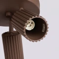 Brązowa lampa sufitowa KARBON 3-punktowa do salonu SL.2374 SOLLUX