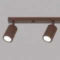 Brązowa listwa sufitowa lampa do salonu KARBON 4xGU10 nowoczesna SL.2375 SOLLUX