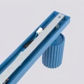 Lampa sufitowa, błękitna listwa KARBON 4-punktowa do salonu 4xGU10 SL.2382 SOLLUX
