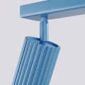Lampa sufitowa, błękitna listwa KARBON 4-punktowa do salonu 4xGU10 SL.2382 SOLLUX