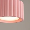 Różowy spot, tubka natynkowa ryflowana AURA 1xGX53 do jadalni SL.2406 SOLLUX