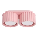 Plafon AURA 2 różowy Gx53 SL.2407 SOLLUX