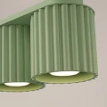 2-punktowa lampa sufitowa do jadalni AURA kolor szałwiowy 2xGU10 SL.2409 SOLLUX