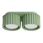 Plafon AURA 2 szałwiowy Gx53 SL.2412 SOLLUX