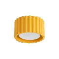 Żółta lampa punktowa spot AURA 1xGX53 ryflowany klosz SL.2416 SOLLUX