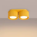 Plafon AURA 2 żółty Gx53 SL.2417 SOLLUX