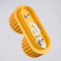 Plafon AURA 2 żółty Gx53 SL.2417 SOLLUX