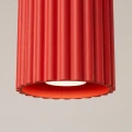 Lampa punktowa, spot czerwony AURA 1xGU10 do przedpokoju SL.2418 SOLLUX