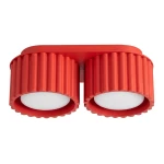 Plafon AURA 2 czerwony Gx53 SL.2422 SOLLUX
