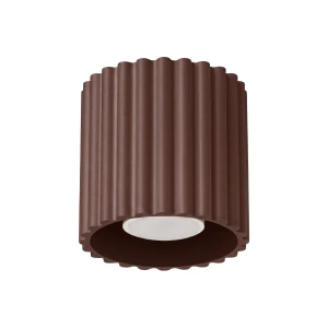Spot natynkowy brązowy z aluminium AURA 1xGU10 tuba SL.2423 SOLLUX