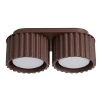 Plafon AURA 2 brązowy Gx53 SL.2427 SOLLUX